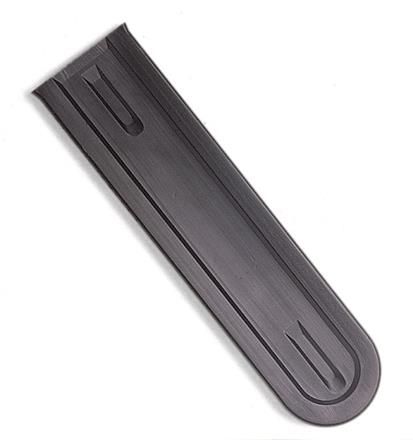 Kryt pilové lišty plastový,černý (délka 40cm)
